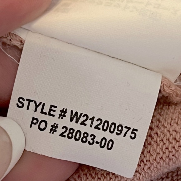 NEW Prana Madeline Organic Cotton pointelle pullover Sweater, blush pink, sz S - Picture 12 of 12